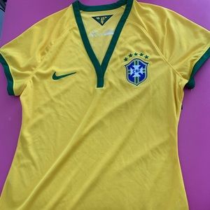 Brasil Football Soccer Short Sleeve T-Shirt